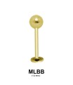 1.2mm Labrets Ball MLBB